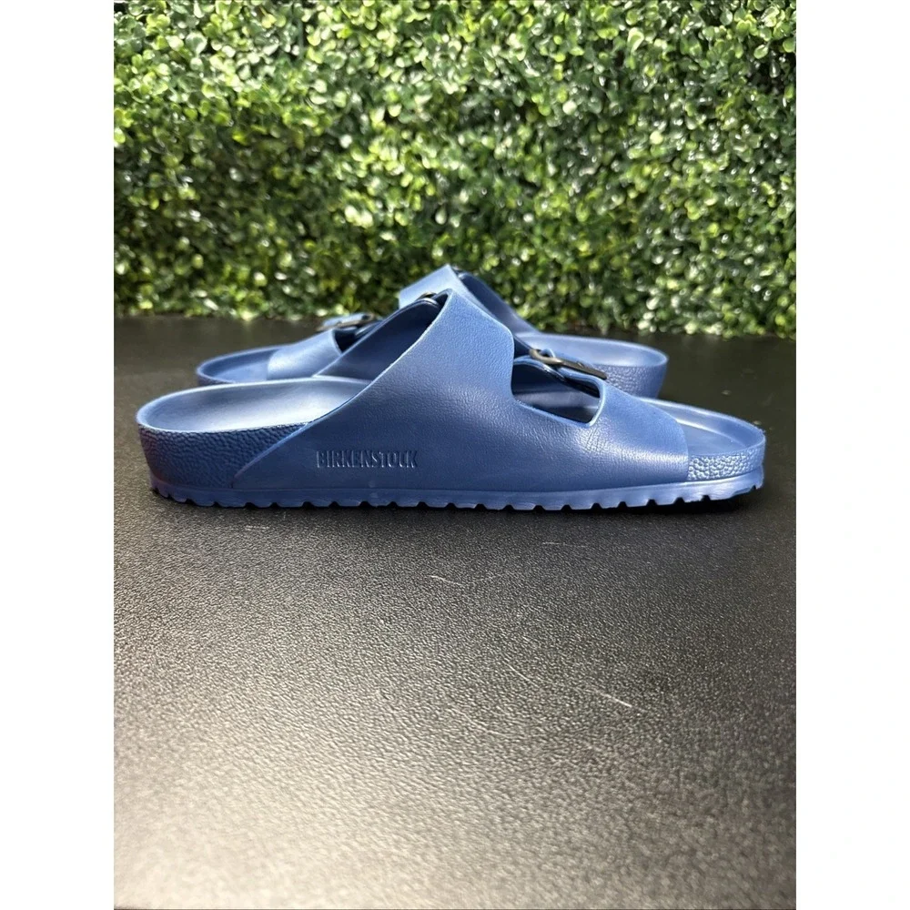 BIRKENSTOCK Arizona Essentials Sandals Men's Blue EVA Foam Size 43 10-10.5